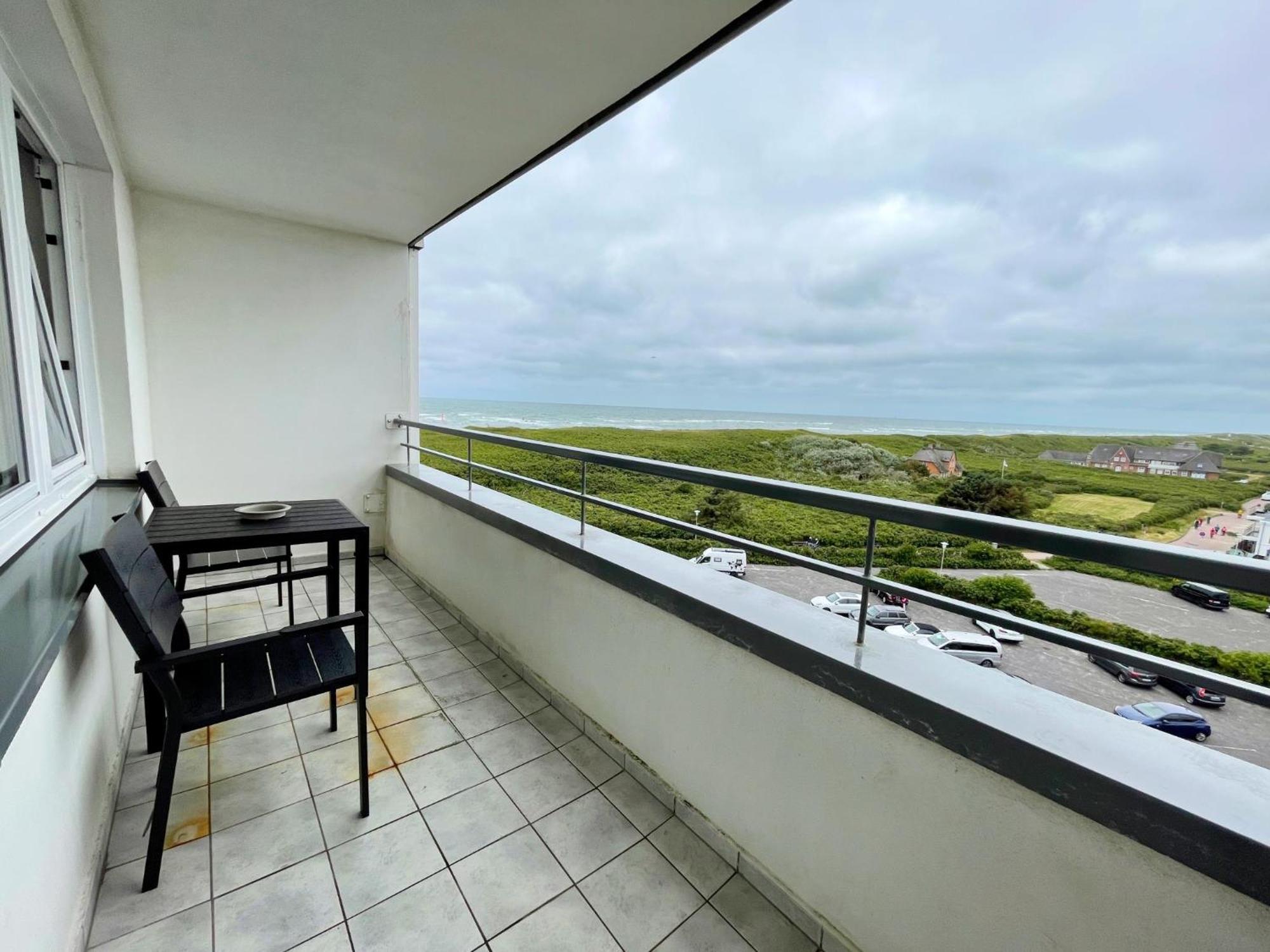 Ferienwohnung In Westerland Mit Meerblick Und Balkon Buitenkant foto